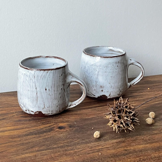 Hakeme White Espresso Cups (Set of 2)