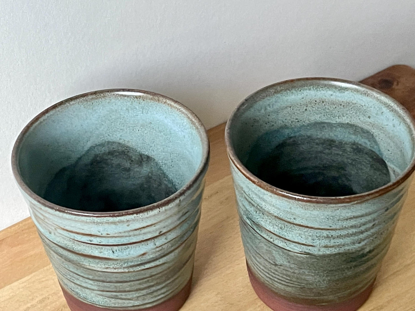 Glacial Lagoon on Red Tumbler